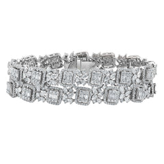 The Diamond Cluster Bracelet